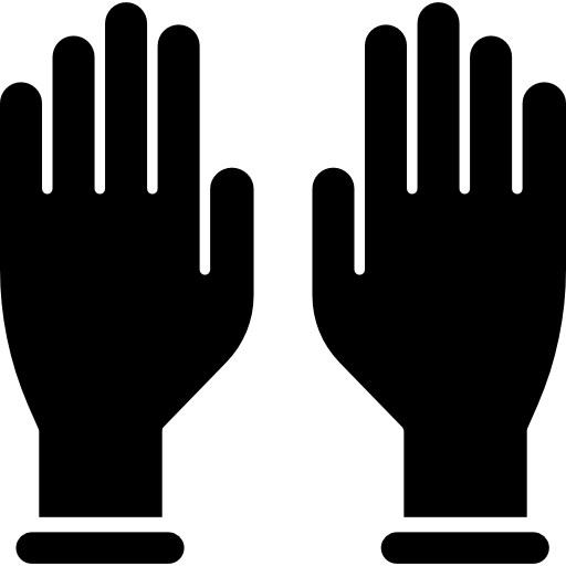 rękawice Basic Rounded Filled ikona