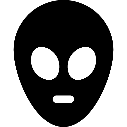 außerirdischer Basic Rounded Filled icon