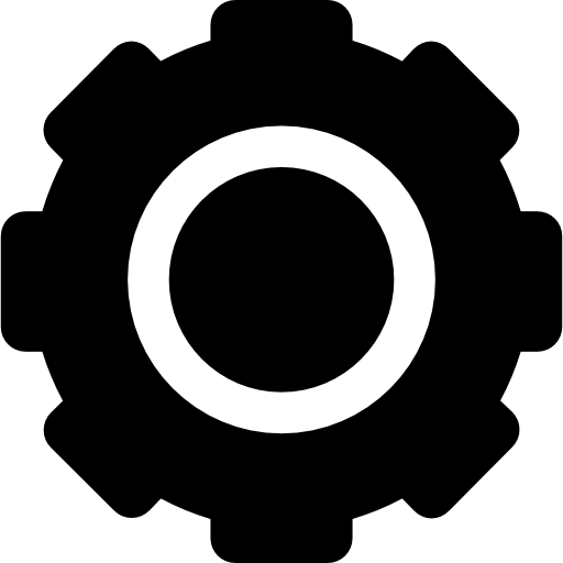 歯車 Basic Rounded Filled icon