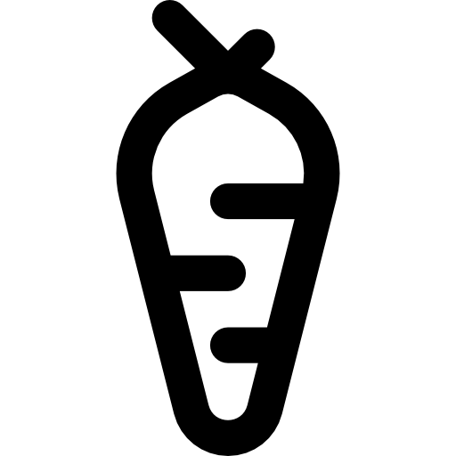 당근 Basic Rounded Lineal icon