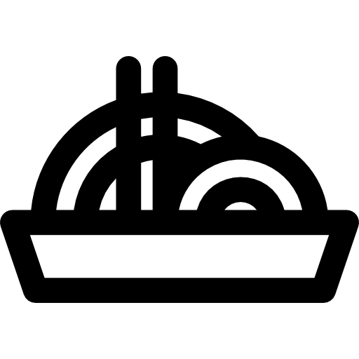 pasta Basic Rounded Lineal icon