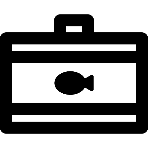 tuńczyk Basic Rounded Lineal ikona