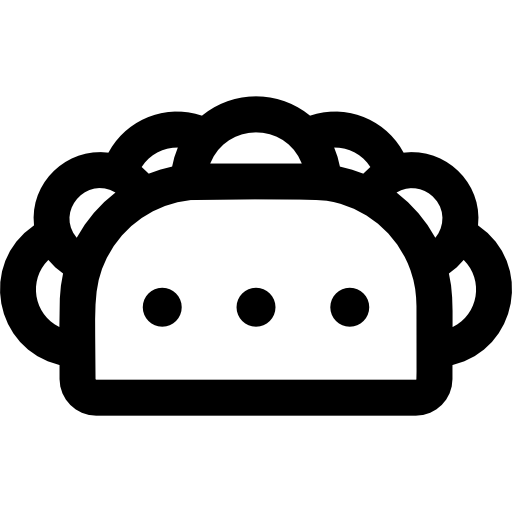 타코 Basic Rounded Lineal icon