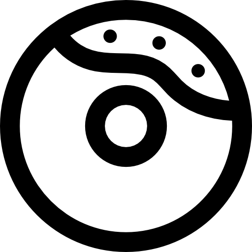 Пончик Basic Rounded Lineal иконка