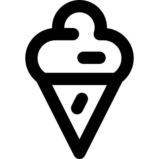 アイスクリーム Basic Rounded Lineal icon