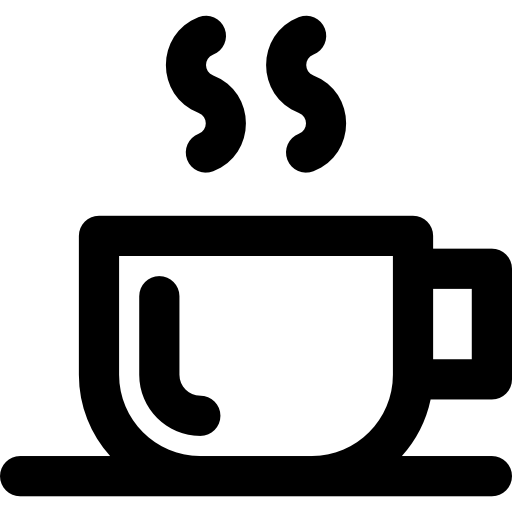커피 컵 Basic Rounded Lineal icon