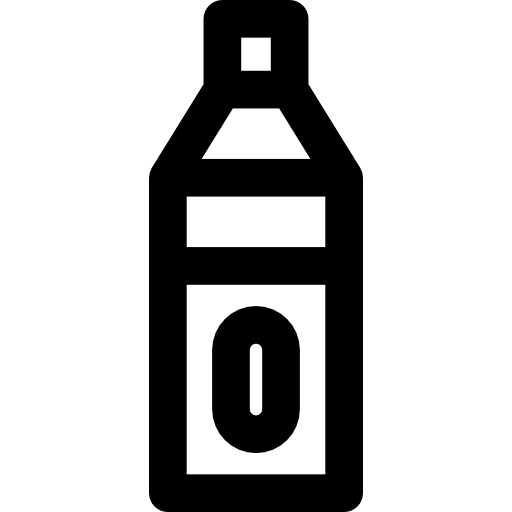 botella de agua Basic Rounded Lineal icono