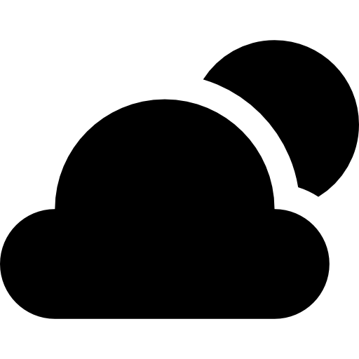 nuvoloso Basic Straight Filled icona