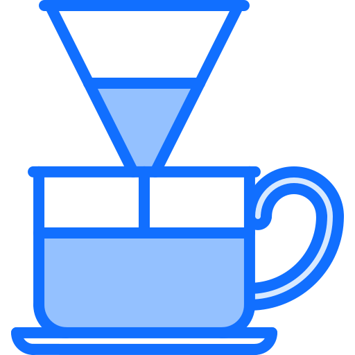 Dripper Coloring Blue icon