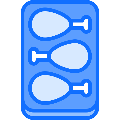 hühnerbein Coloring Blue icon