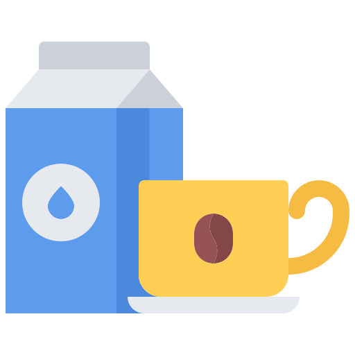 Coffee cup Coloring Flat icon
