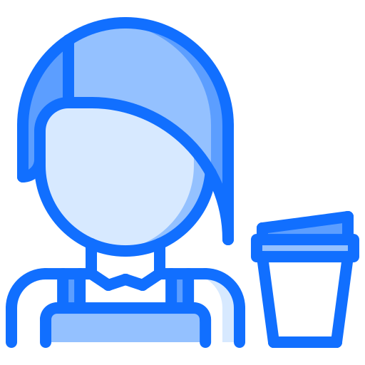 Barista Coloring Blue icono
