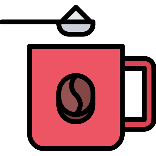 Taza de café Coloring Color icono