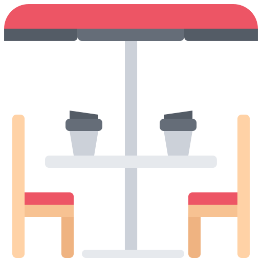 Table Coloring Flat icon