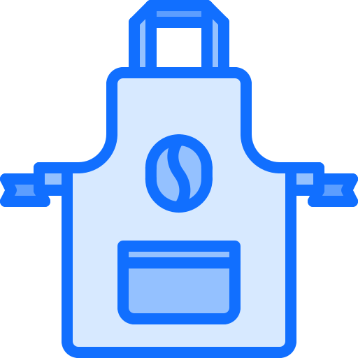 エプロン Coloring Blue icon