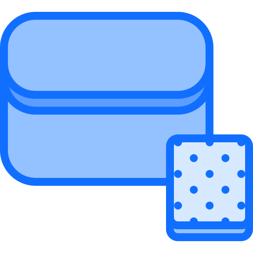 Bread Coloring Blue icon