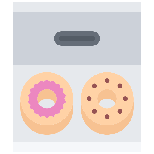 donut Coloring Flat Icône