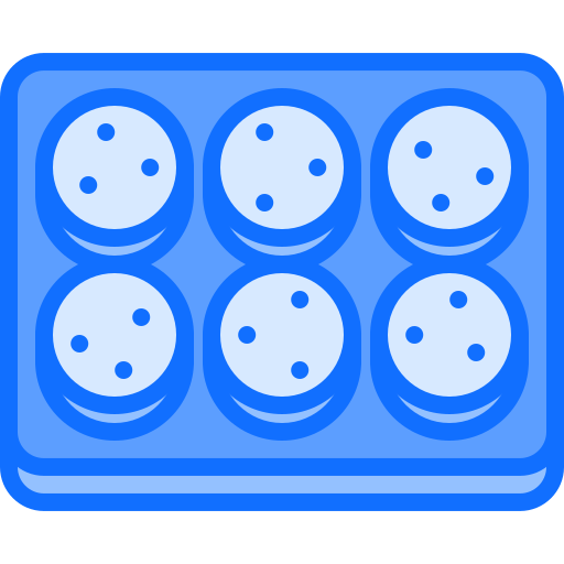 biscuit Coloring Blue Icône