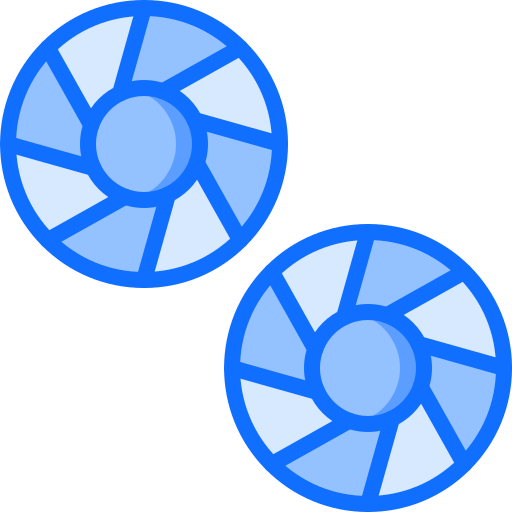 koekje Coloring Blue icoon