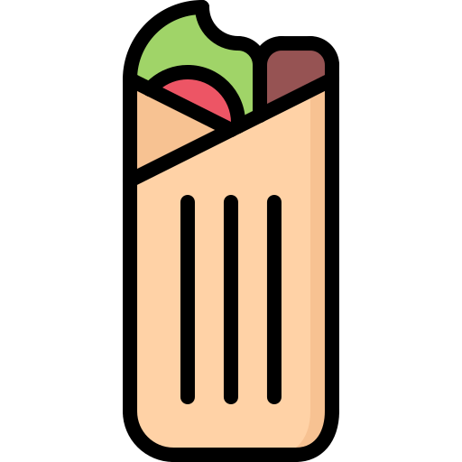 shawarma Coloring Color Icône