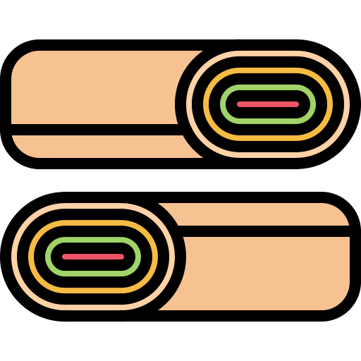 shawarma Coloring Color icon