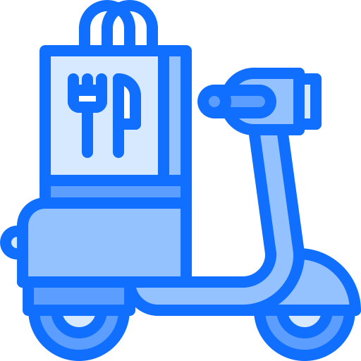scooter Coloring Blue icono