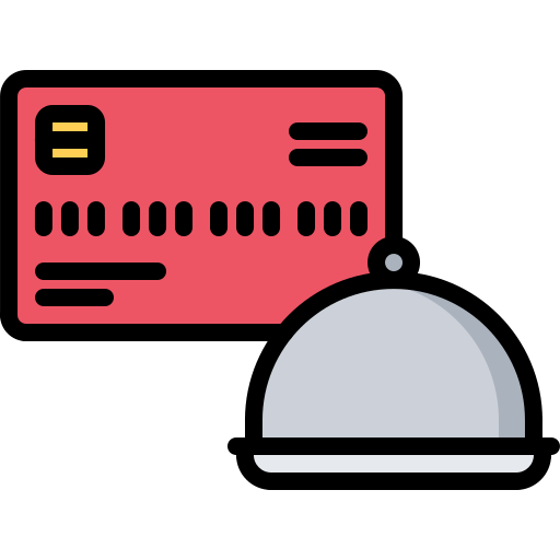 tarjeta de crédito Coloring Color icono