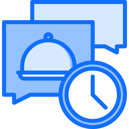 Message Coloring Blue icon