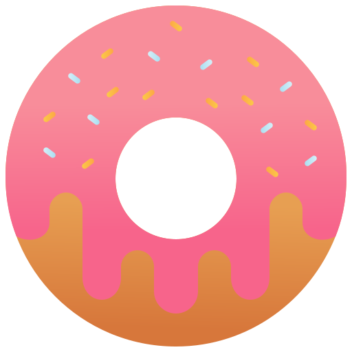 Donuts Amethys Design Flat icon