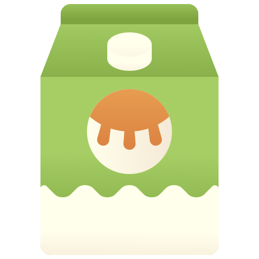 pudełko na mleko Amethys Design Flat ikona