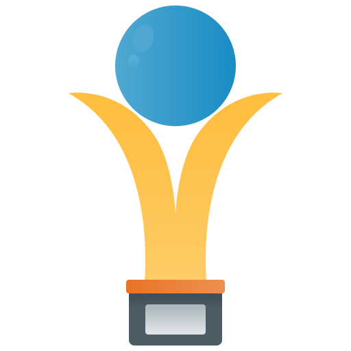 trofeo Amethys Design Flat icona