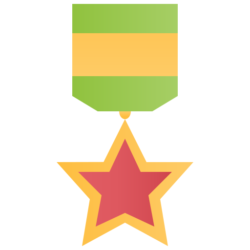 Estrella Amethys Design Flat icono