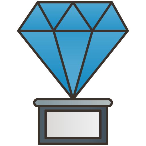 다이아몬드 Amethys Design Lineal Color icon