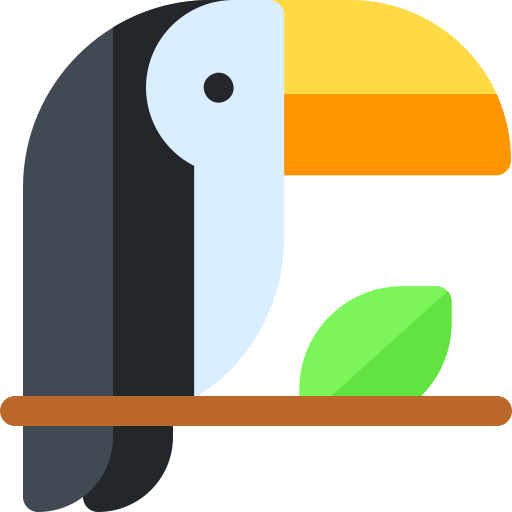 toucan Basic Rounded Flat Icône