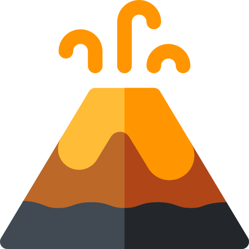 Volcán Basic Rounded Flat icono