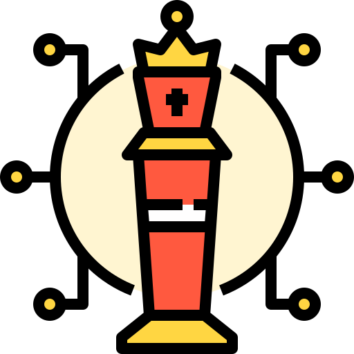 Chess Linector Lineal Color icon