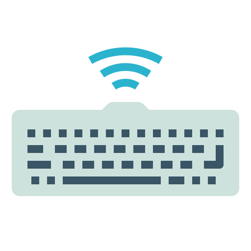 Keyboard PongsakornRed Flat icon
