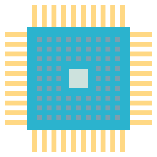 processore PongsakornRed Flat icona