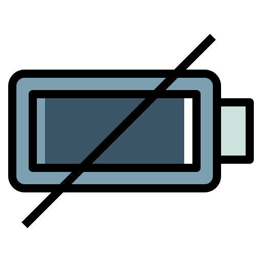 Low battery PongsakornRed Lineal Color icon