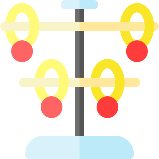 Pendientes Basic Rounded Flat icono