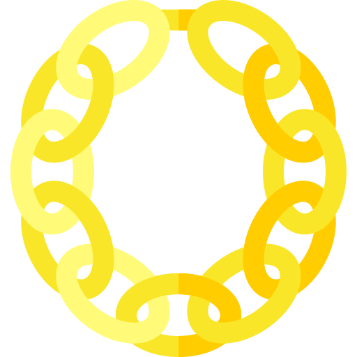체인 Basic Rounded Flat icon