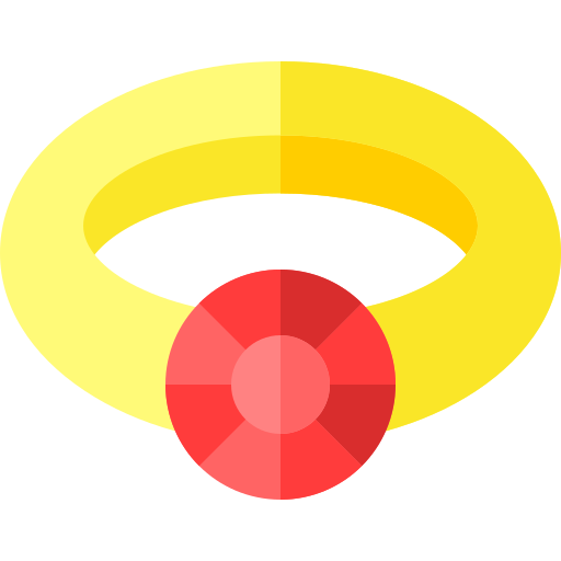 ダイアモンドの指輪 Basic Rounded Flat icon