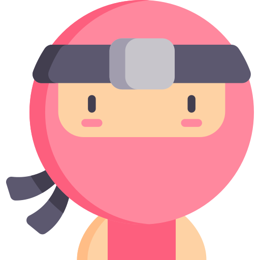 ninja Kawaii Flat ikona