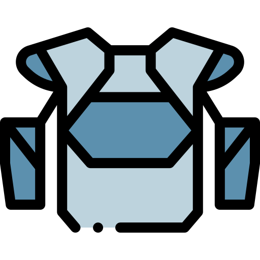 Armor Detailed Rounded Lineal color icon