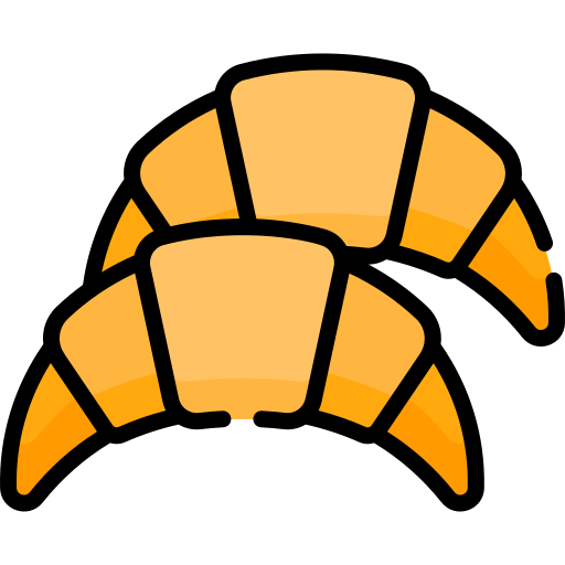 Croissant Special Lineal color icon