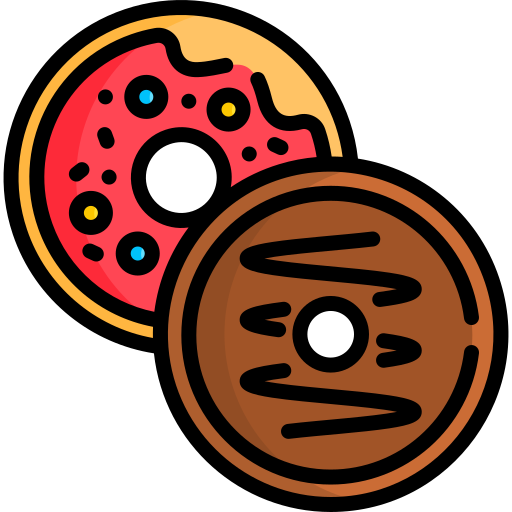 donuts Special Lineal color icoon