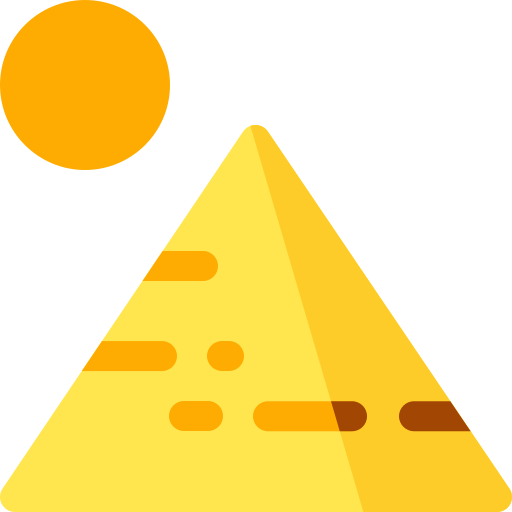 piramida Basic Rounded Flat ikona
