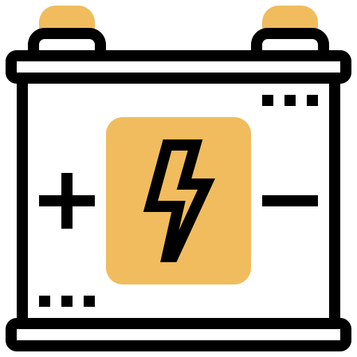 bateria Meticulous Yellow shadow ikona
