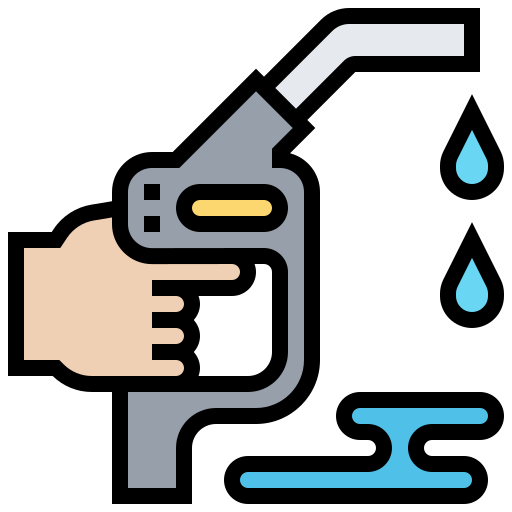 Gasoline Meticulous Lineal Color icon