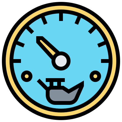 Gauge Meticulous Lineal Color icon